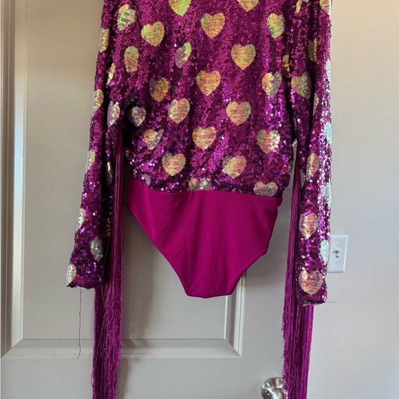 NWT - Nasty Gal V-Neck Disco Cowboy Bodysuit - Picture 4 of 4